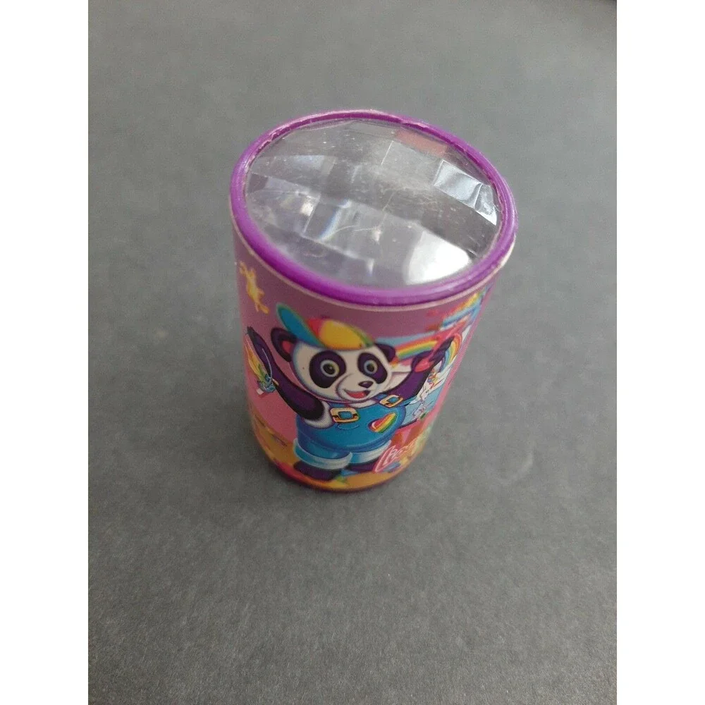 Vintage Lisa Frank Painting Panda & Mouse  Party Favor KALEIDOSCOPE VTG
